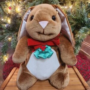 Vintage‎ 1985 Rabbit Ears Plush Production Christmas The Velveteen Large Rabbit